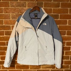 The North Face Light Blue Ski/Snow Coat size M